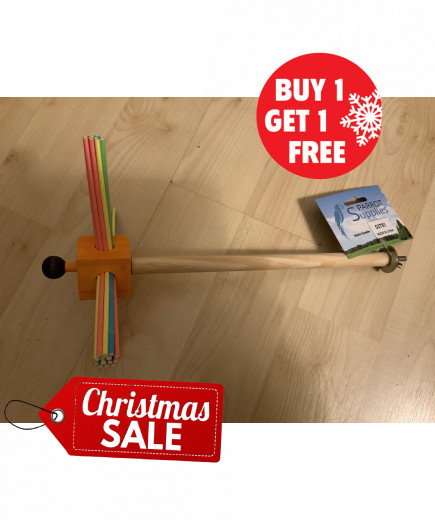 37cm Party Fun Spinning Perch Parrot Toy - BOGOF 37cm Party Fun Spinning Perch Parrot Toy - BOGOF